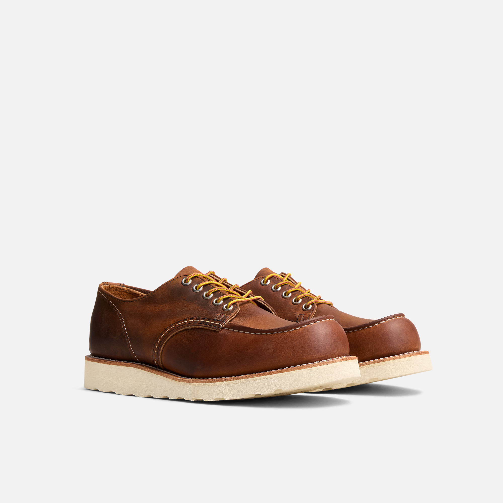 Red Wing 8077 Shop Moc Toe Oxford Copper