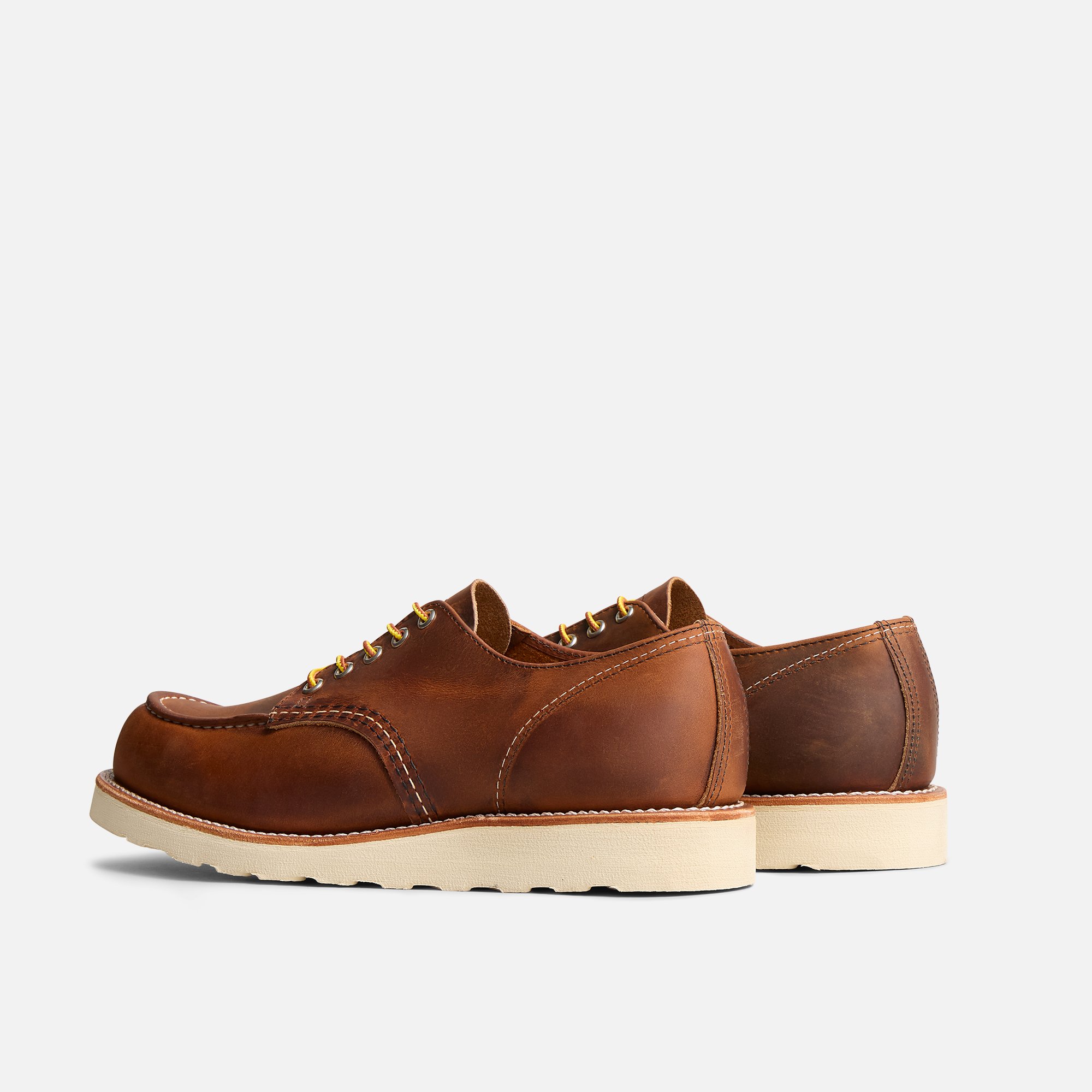Red Wing 8077 Shop Moc Toe Oxford Copper
