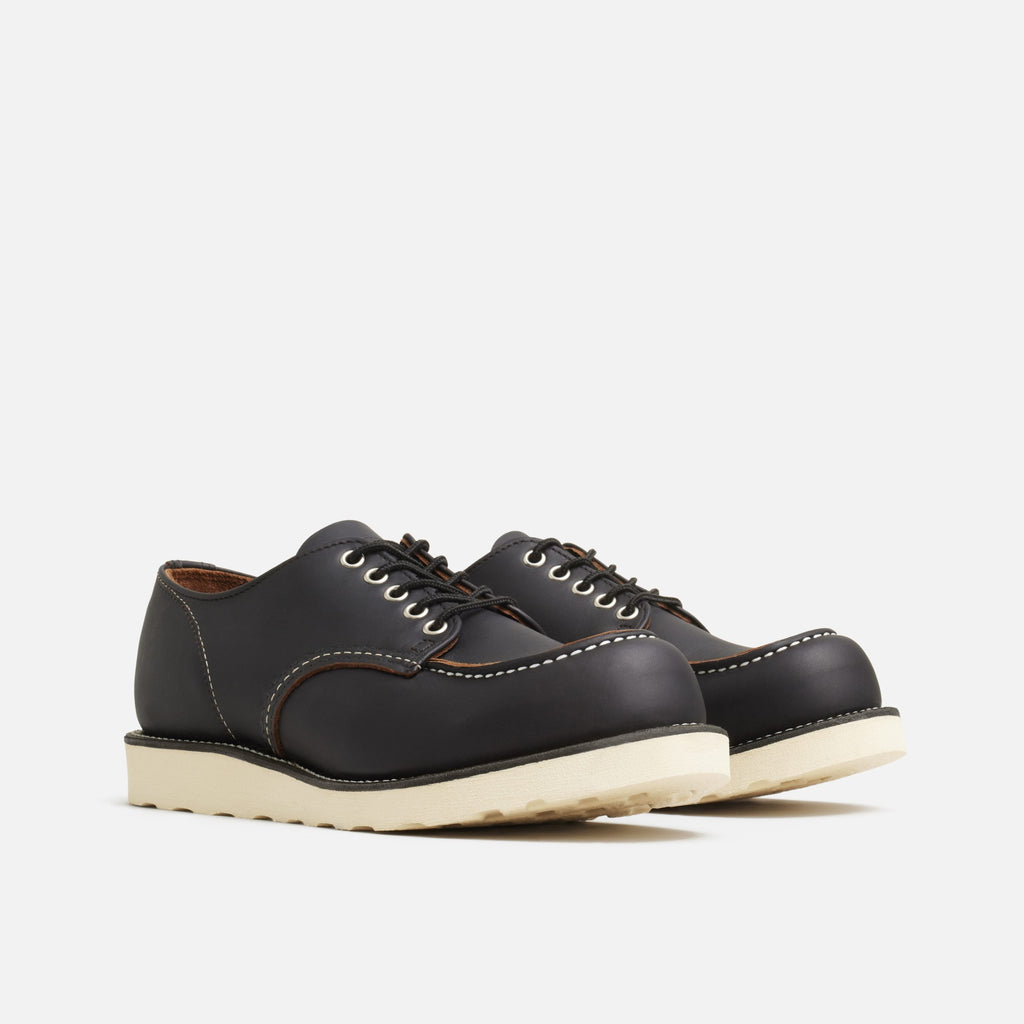 Red Wing 8090 Shop Moc Toe Oxford Black Prairie