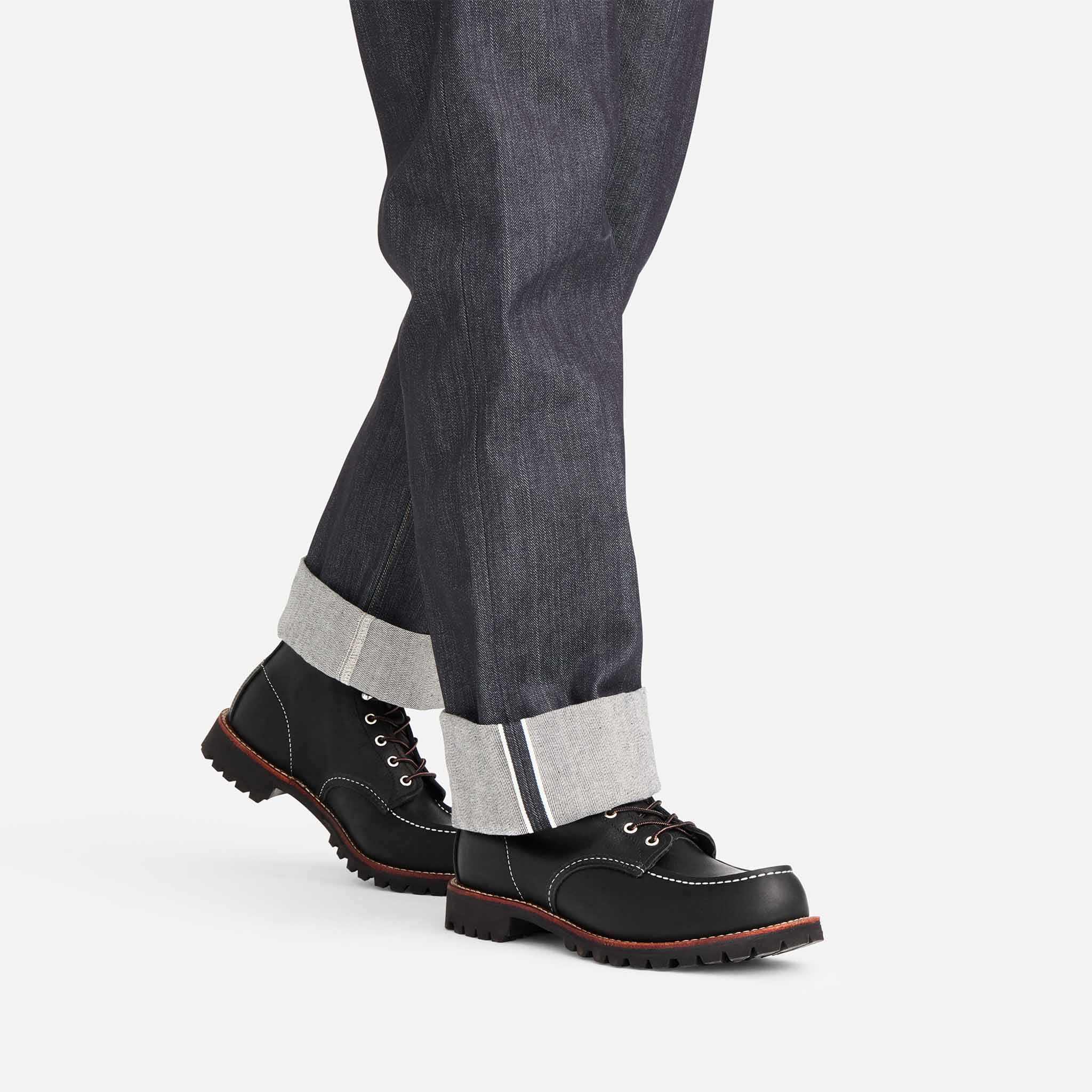 Red Wing 2949 Roughneck Moc Toe Black Oil Slick