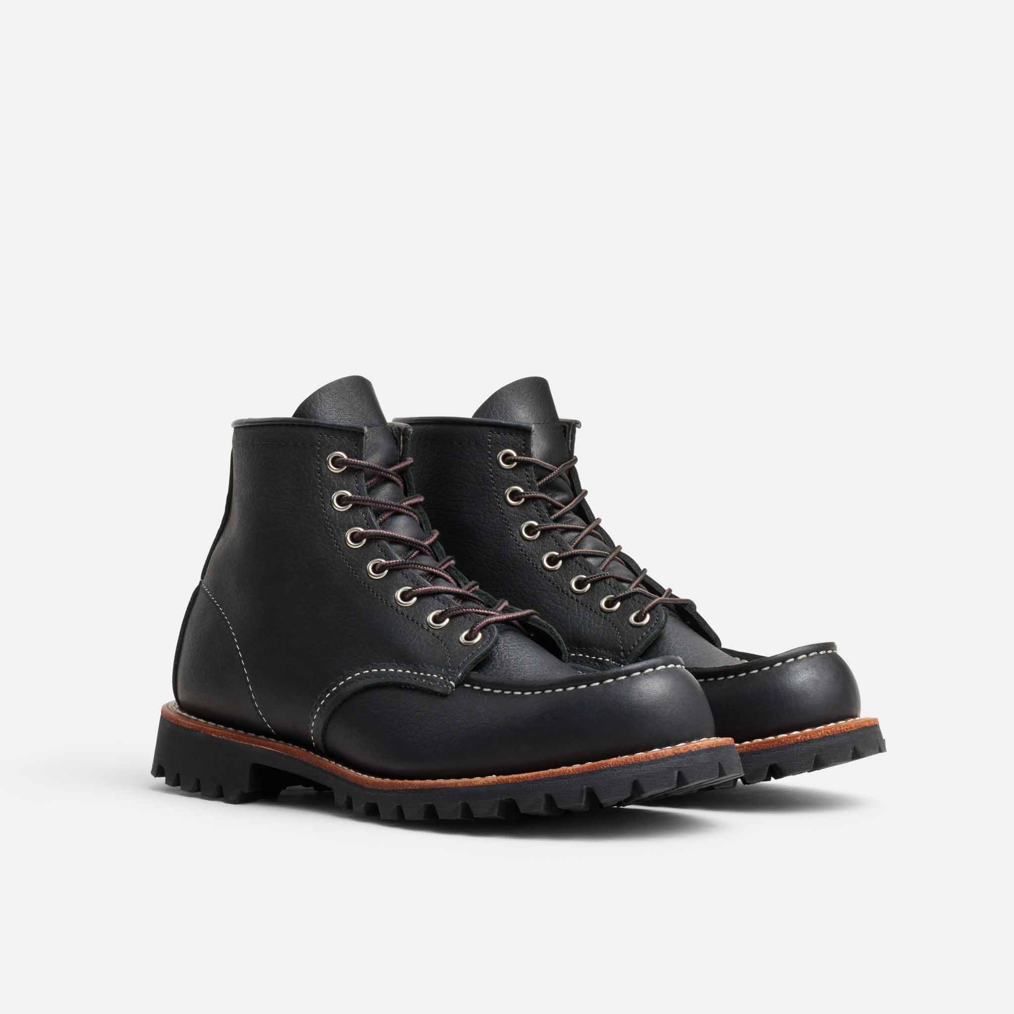 Red Wing 2949 Roughneck Moc Toe Black Oil Slick