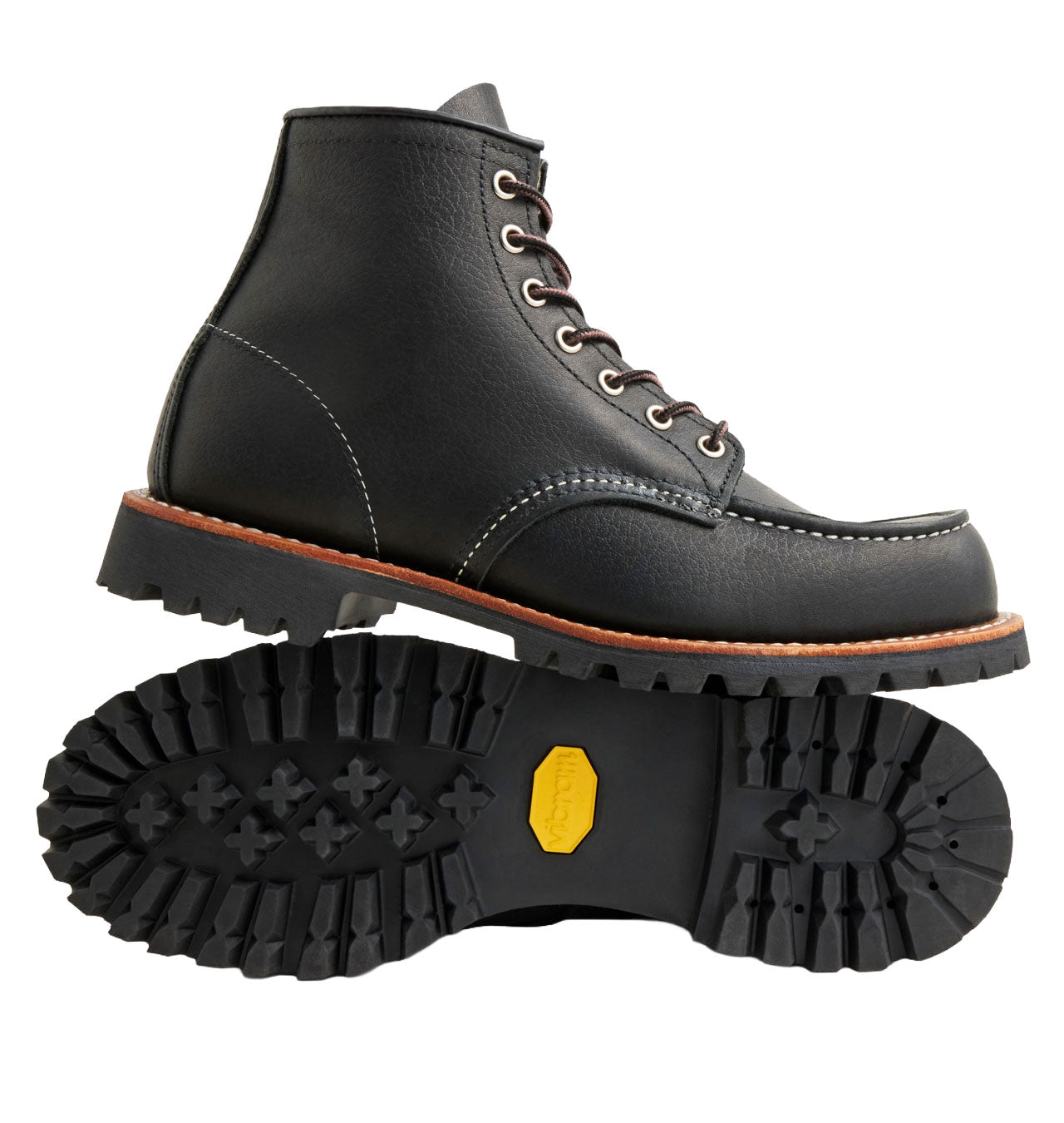 Red Wing 2949 Roughneck Moc Toe Black Oil Slick