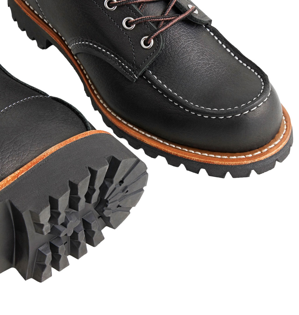Red Wing 2949 Roughneck Moc Toe Black Oil Slick