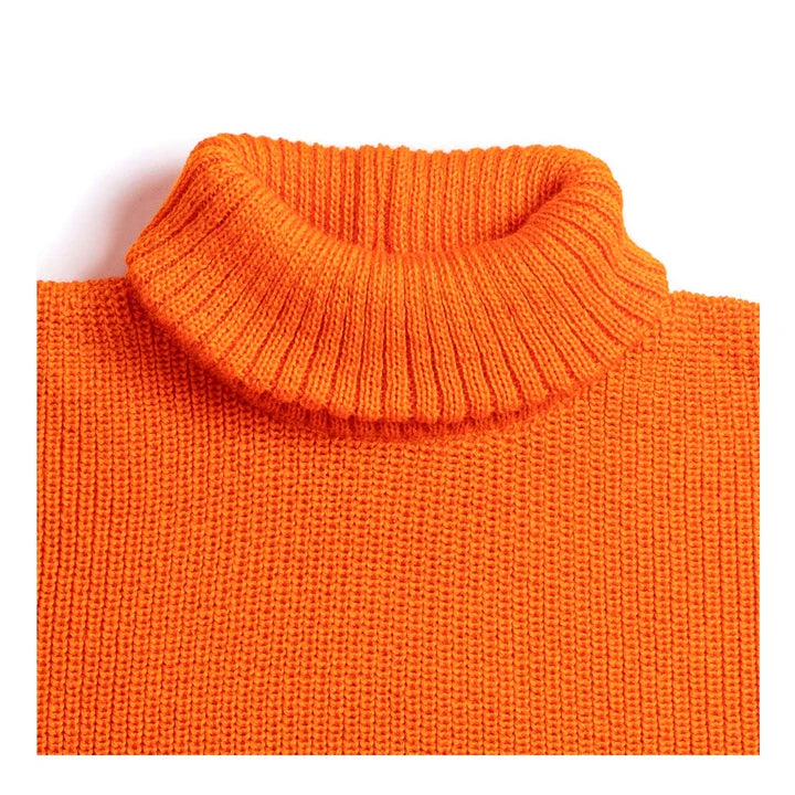 Heimat Textil U Boat Rollneck - Virgin Wool Rescue Orange