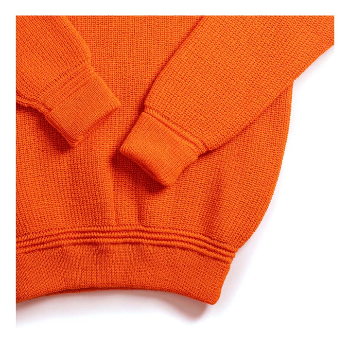 Heimat Textil U Boat Rollneck - Virgin Wool Rescue Orange