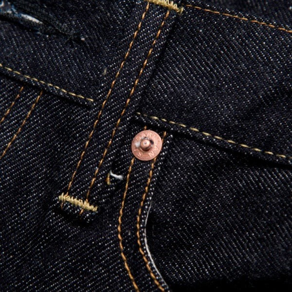 Studio D'Artisan SD102-CB 15oz Cinch-back jeans loose straight(Rinsed)