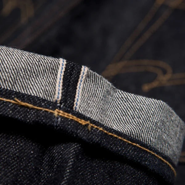 Studio D'Artisan SD102-CB 15oz Cinch-back jeans loose straight(Rinsed)