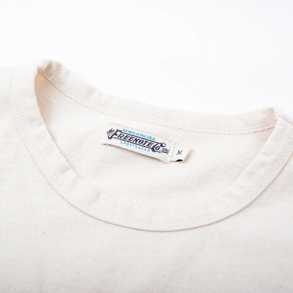 Freenote Cloth - shifter l/s tee natural combo