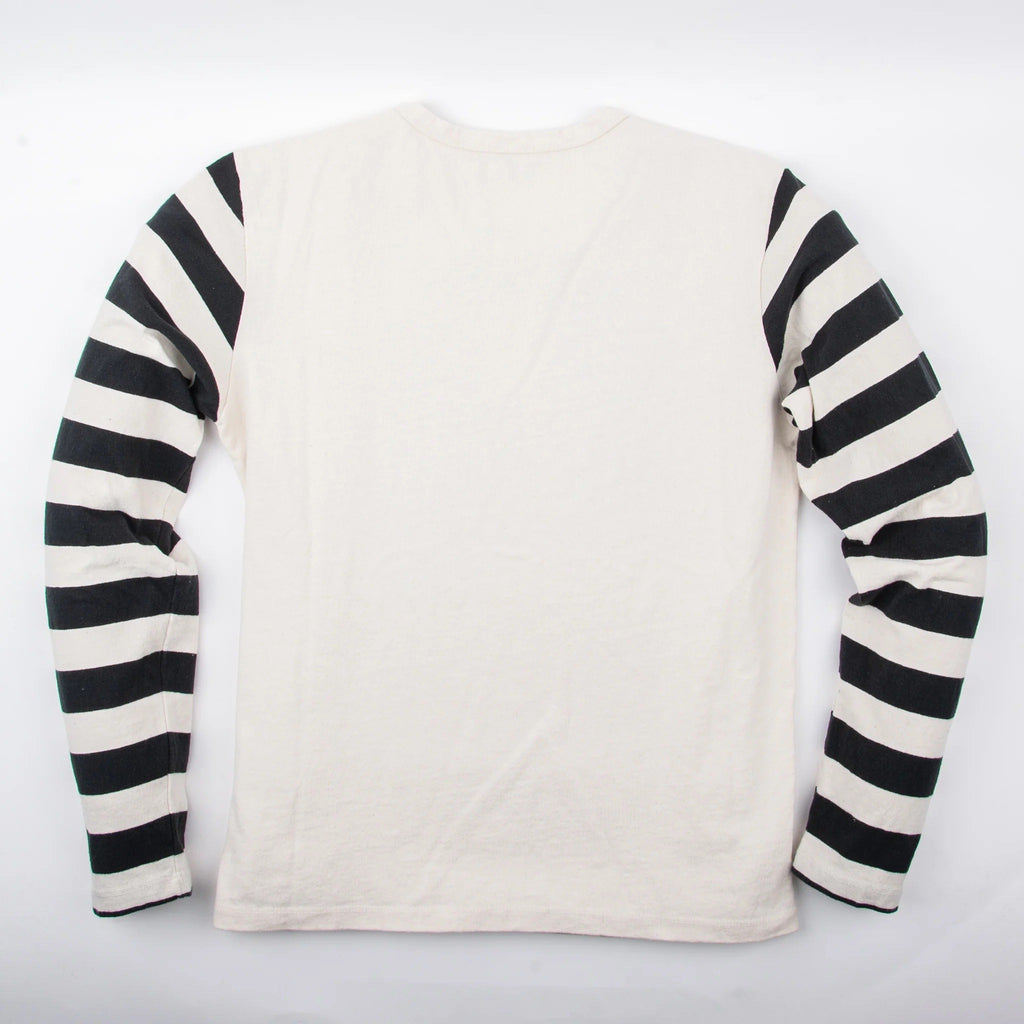 Freenote Cloth - shifter l/s tee natural combo