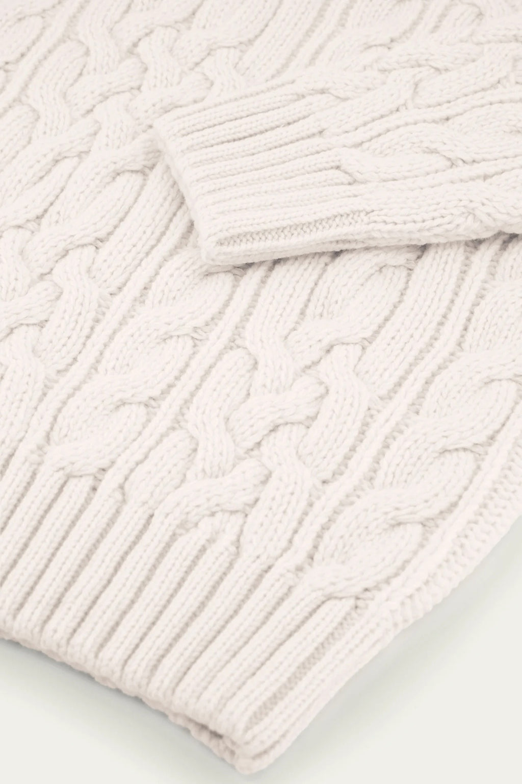NITTO KNITWEAR - Ohannes Round Neck Sweater - WHITE