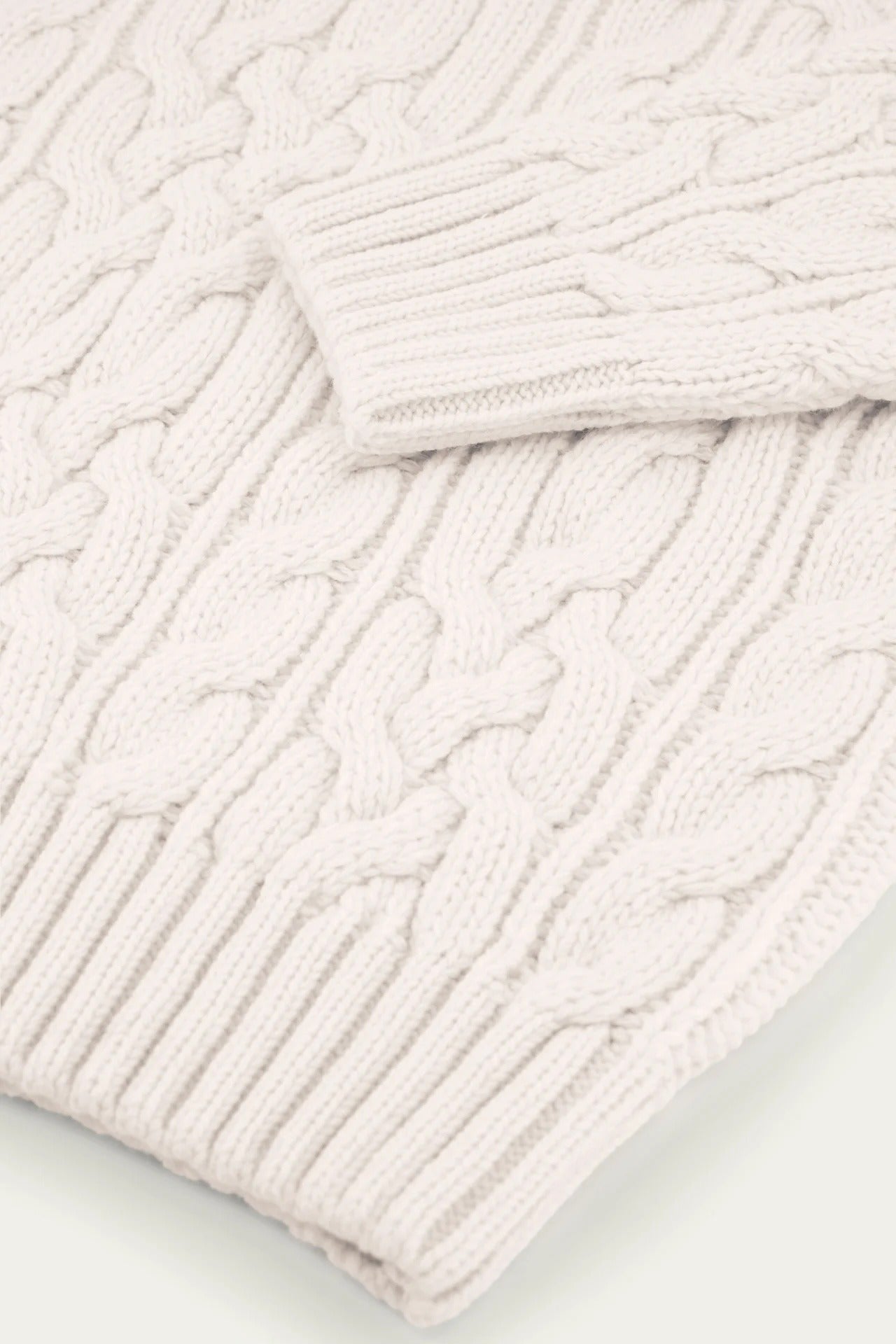 NITTO KNITWEAR - Ohannes Round Neck Sweater - WHITE