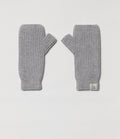 Merz b. Schwanen UNISEX WRIST WARMERS, MERINO-SILK-CASHMERE BLEND Grey