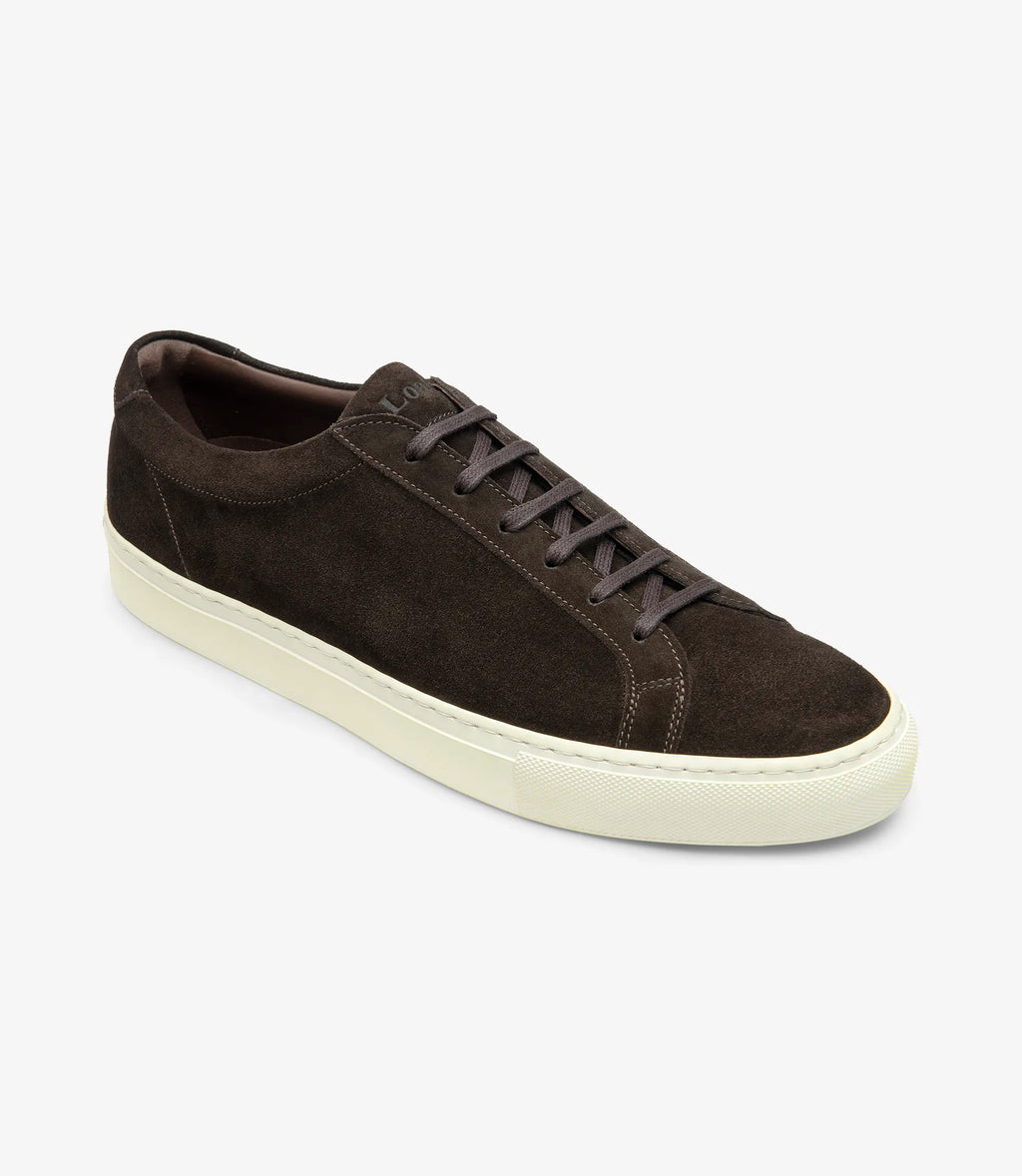 Loake Sprint Sneaker Dark Brown Suede