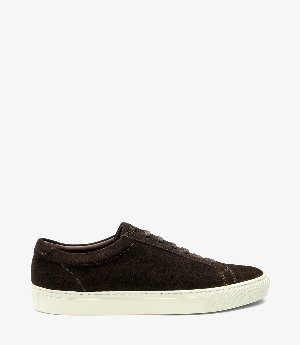 Loake Sprint Sneaker Dark Brown Suede