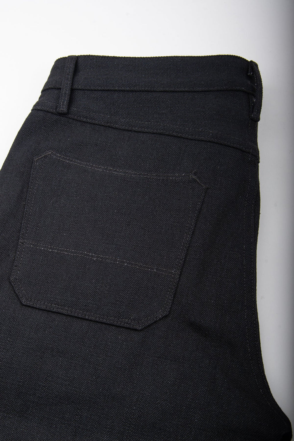 Freenote Cloth - wilkes western 17 ounce black denim