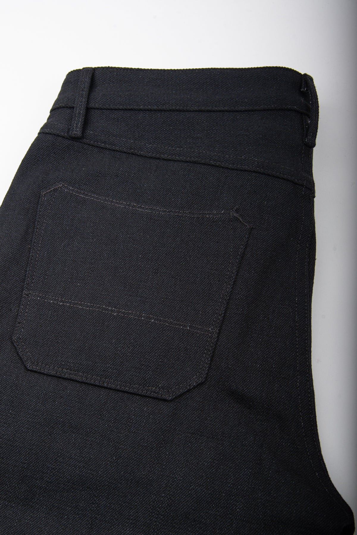 Freenote Cloth - wilkes western 17 ounce black denim