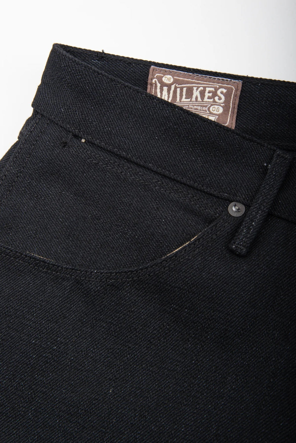 Freenote Cloth - wilkes western 17 ounce black denim