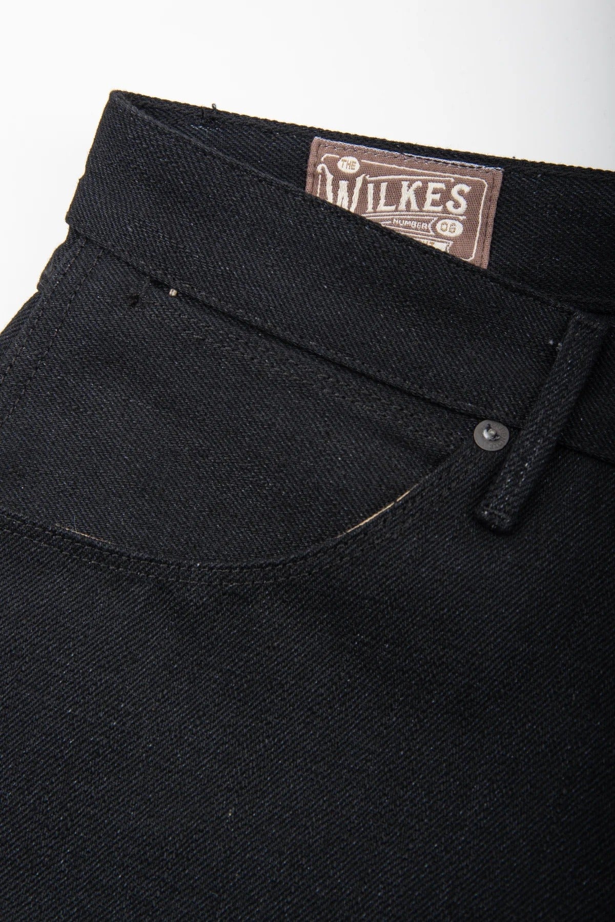 Freenote Cloth - wilkes western 17 ounce black denim