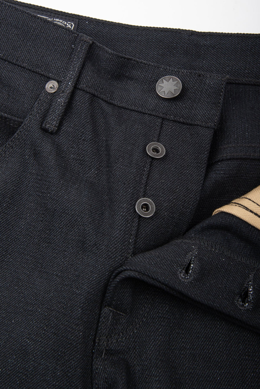 Freenote Cloth - avila slim taper 17 ounce black denim