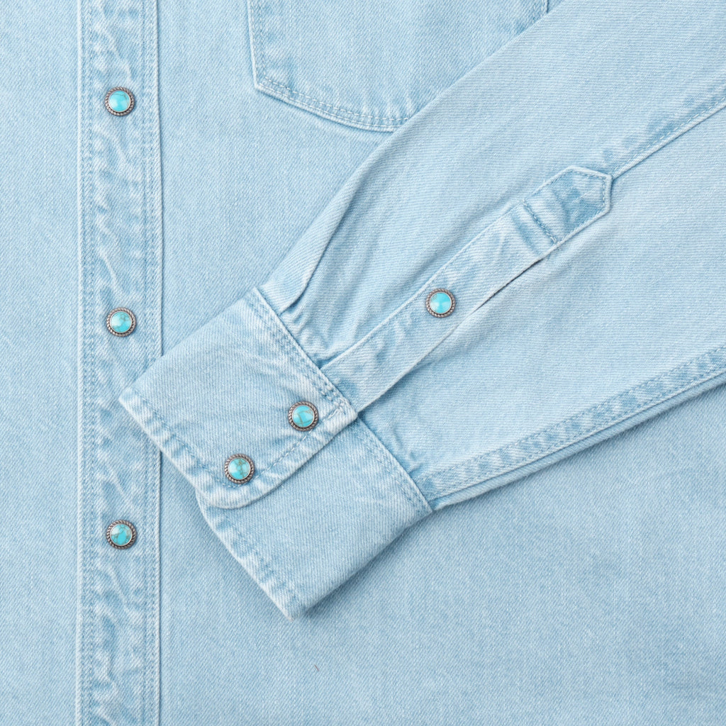 Freenote Cloth Modern Western 11 Ounce Bleached Denim