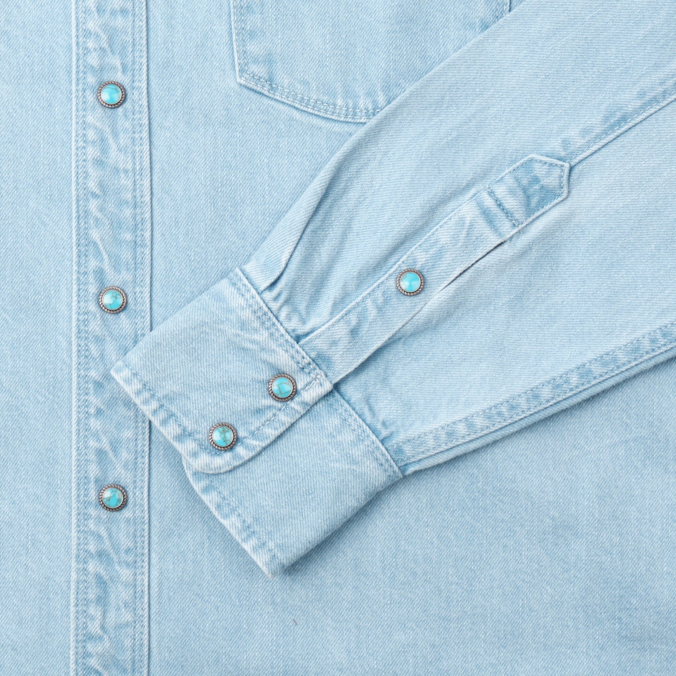 Freenote Cloth Modern Western 11 Ounce Bleached Denim