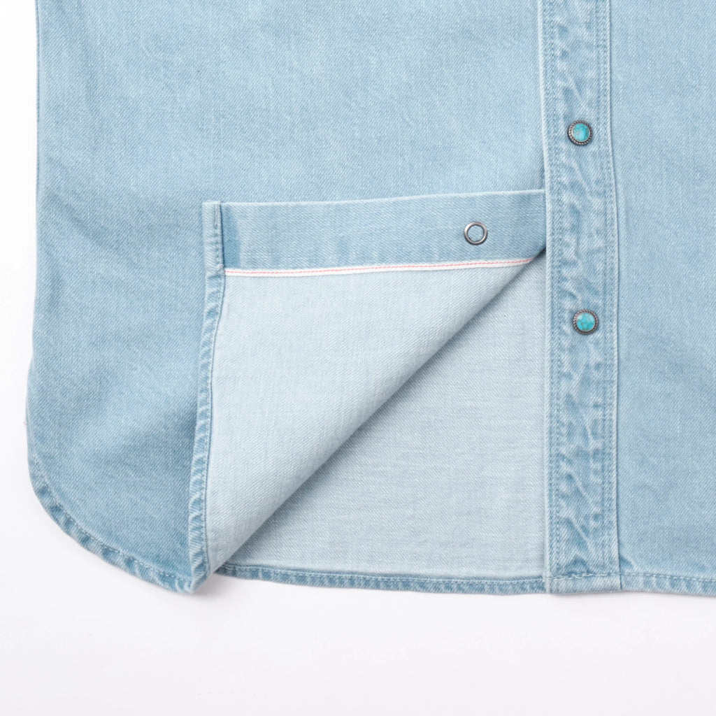 Freenote Cloth Modern Western 11 Ounce Bleached Denim