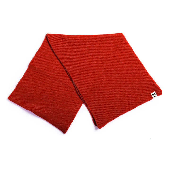 Heimat Textil Scarf Virgin Wool Safety Red