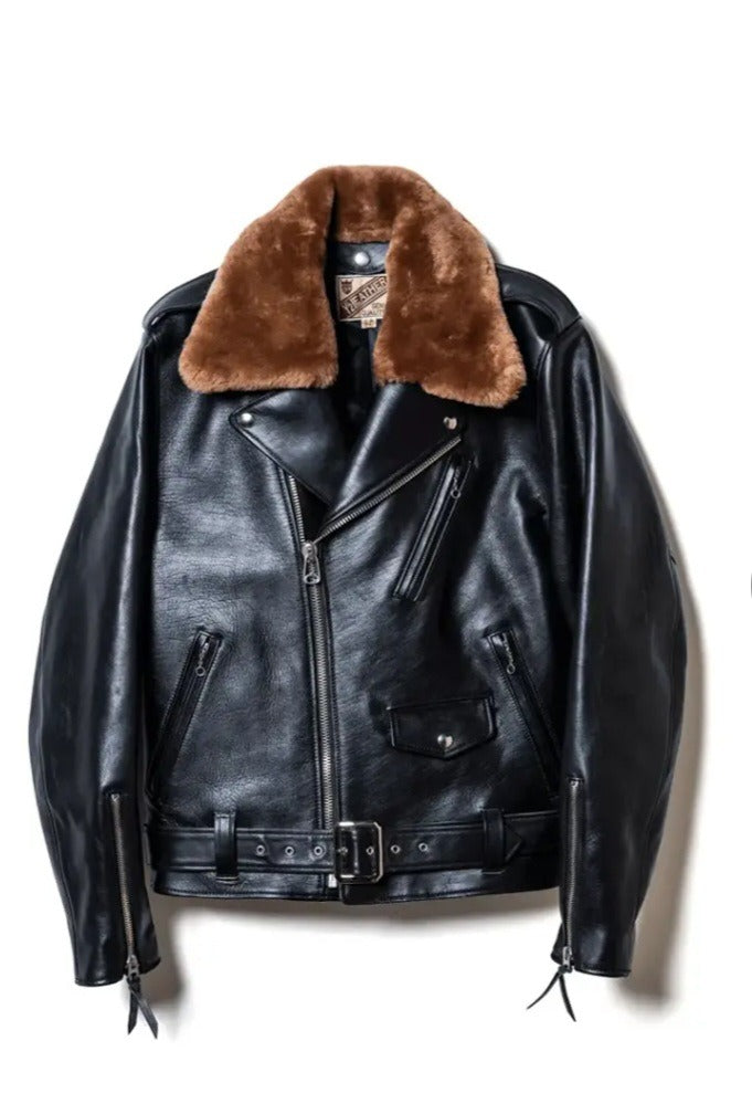 Y'2 LEATHER - SUMI DYED HORSE DOUBLE RIDERS - SHR-58