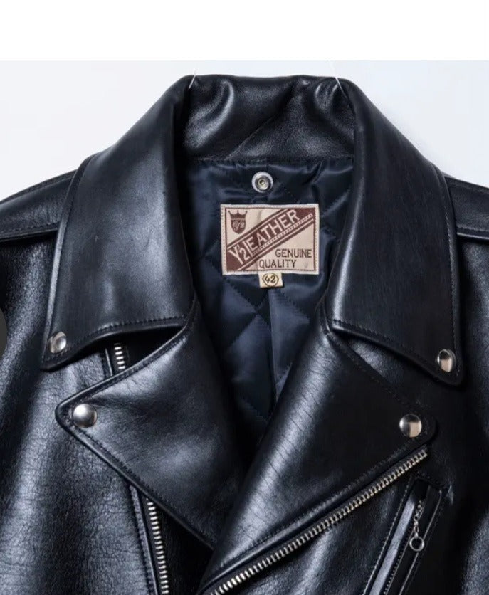 Y'2 LEATHER - SUMI DYED HORSE DOUBLE RIDERS - SHR-58