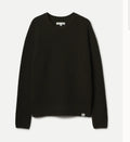 Merz b. Schwanen Merino Wool/Cashmere Waffle Knit Pullover - Forest