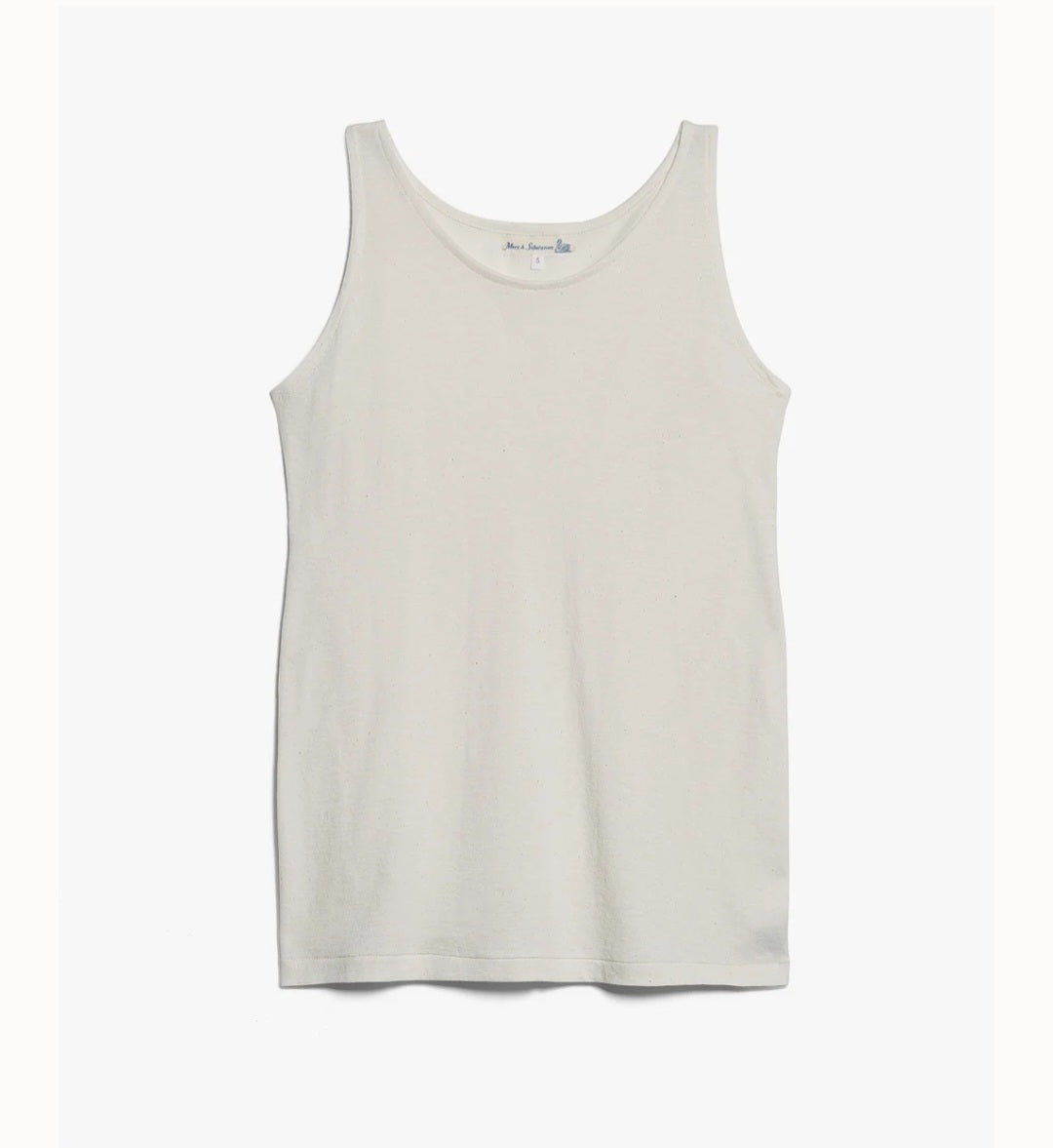 Merz b. Schwanen men's loopwheeled 136 Maco-Imit Tank Top