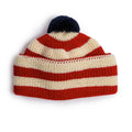 Heimat Textil Signal U-Boat Beanie- Virgin Wool Seashell Signal Red