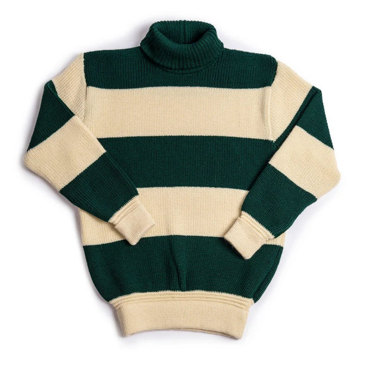 Heimat Textil Signal Sweater - Virgin Wool - Green Seashell