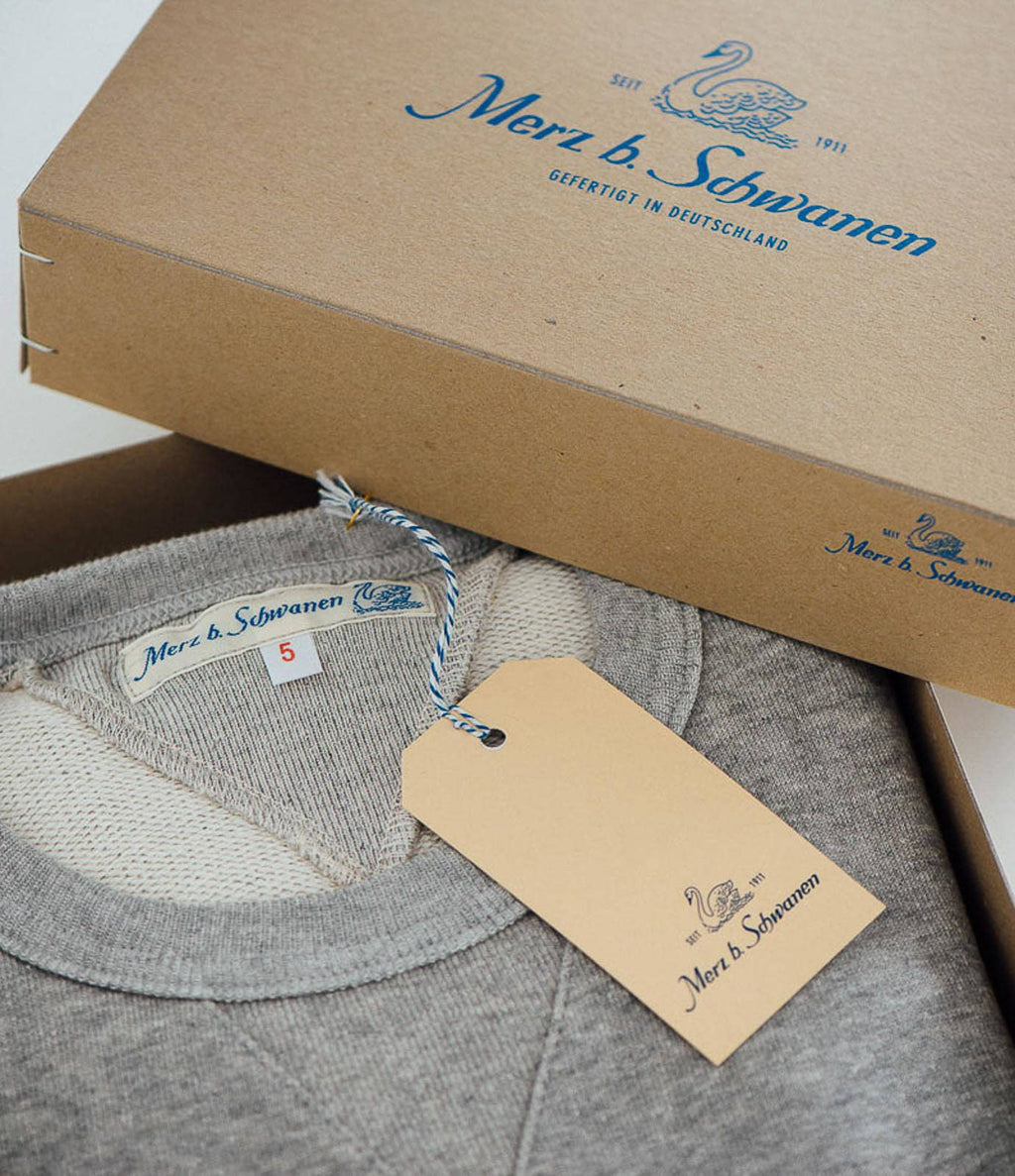 Merz b. Schwanen 346 12oz Loopwheeled Sweatshirt