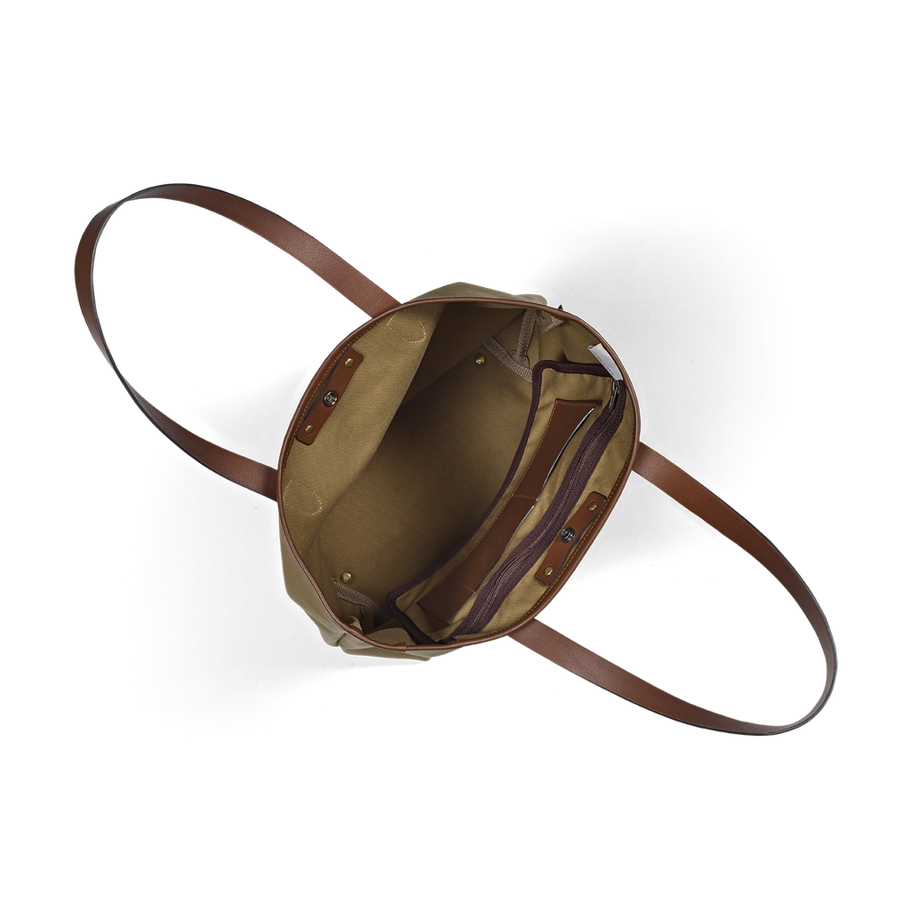 Croots England - Dalby Canvas Tall Tote - Khaki