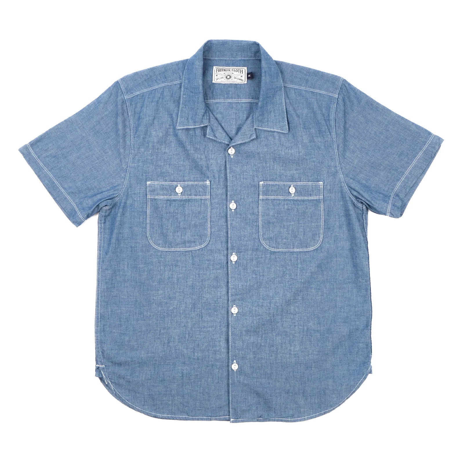 Freenote Cloth Dayton Chambray Short Sleeve