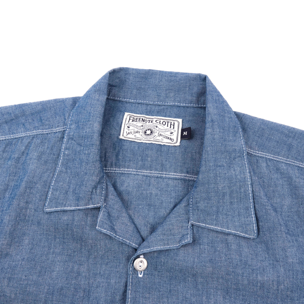 Freenote Cloth Dayton Chambray Short Sleeve