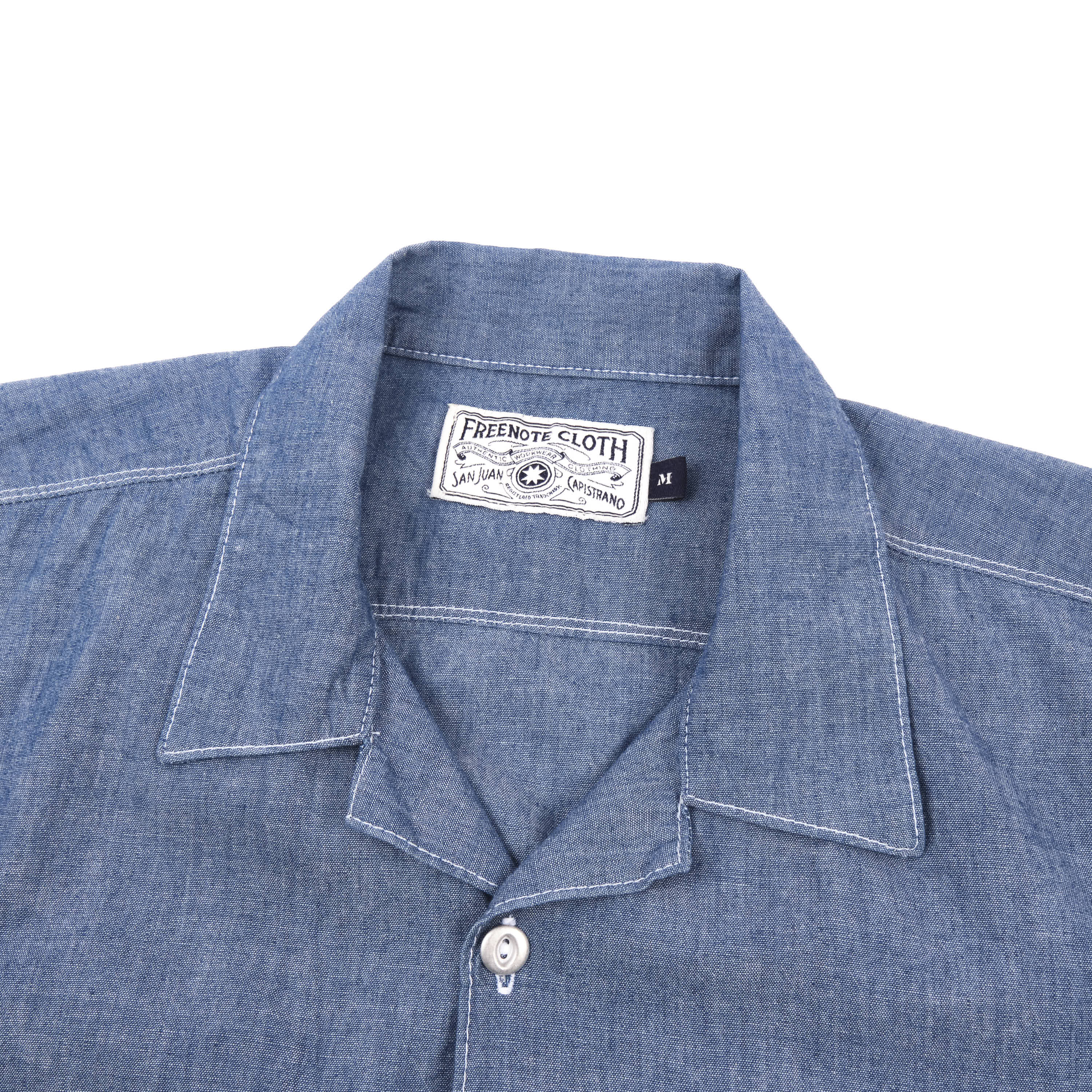 Freenote Cloth Dayton Chambray Short Sleeve