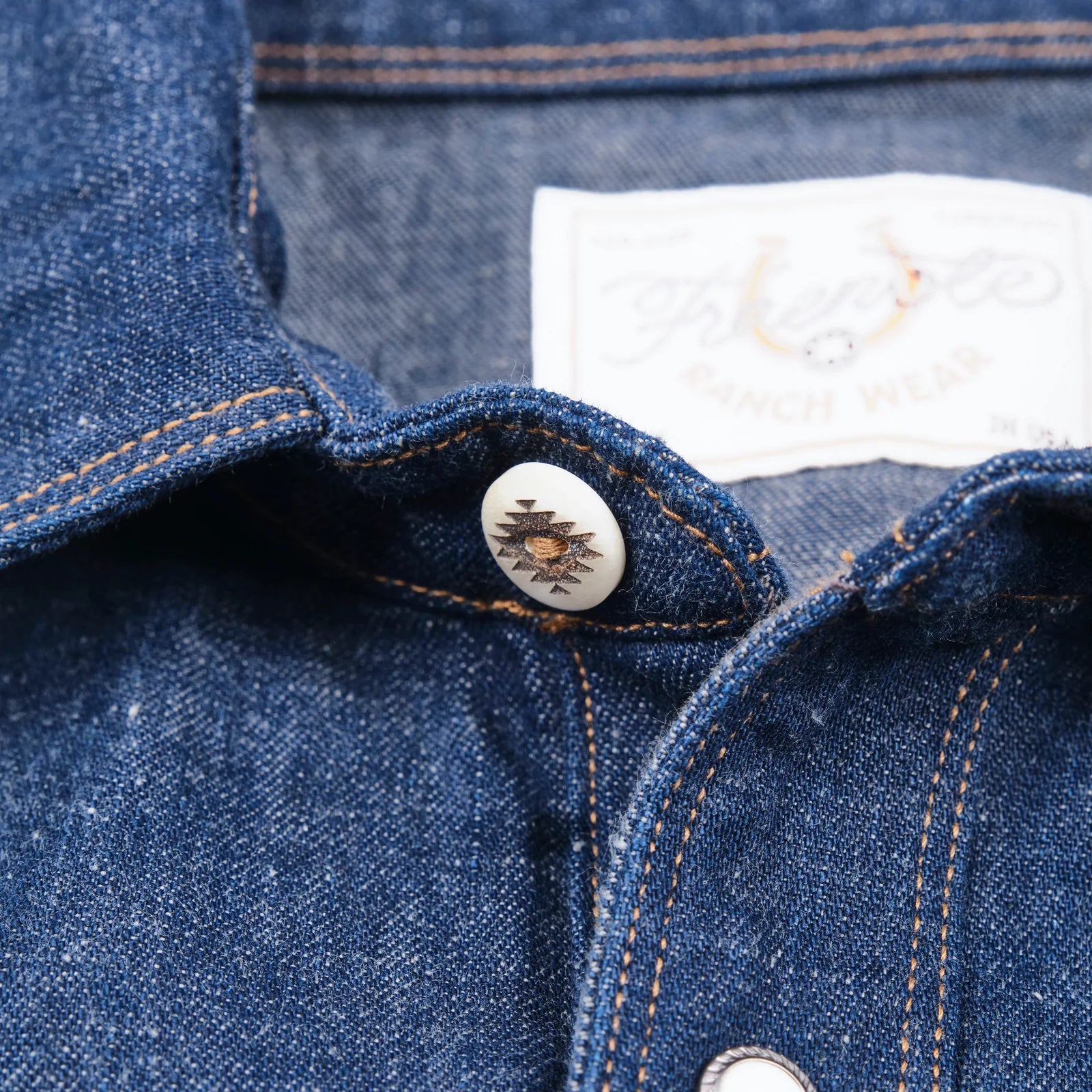 Freenote Cloth Sinclair Royal Blue Denim