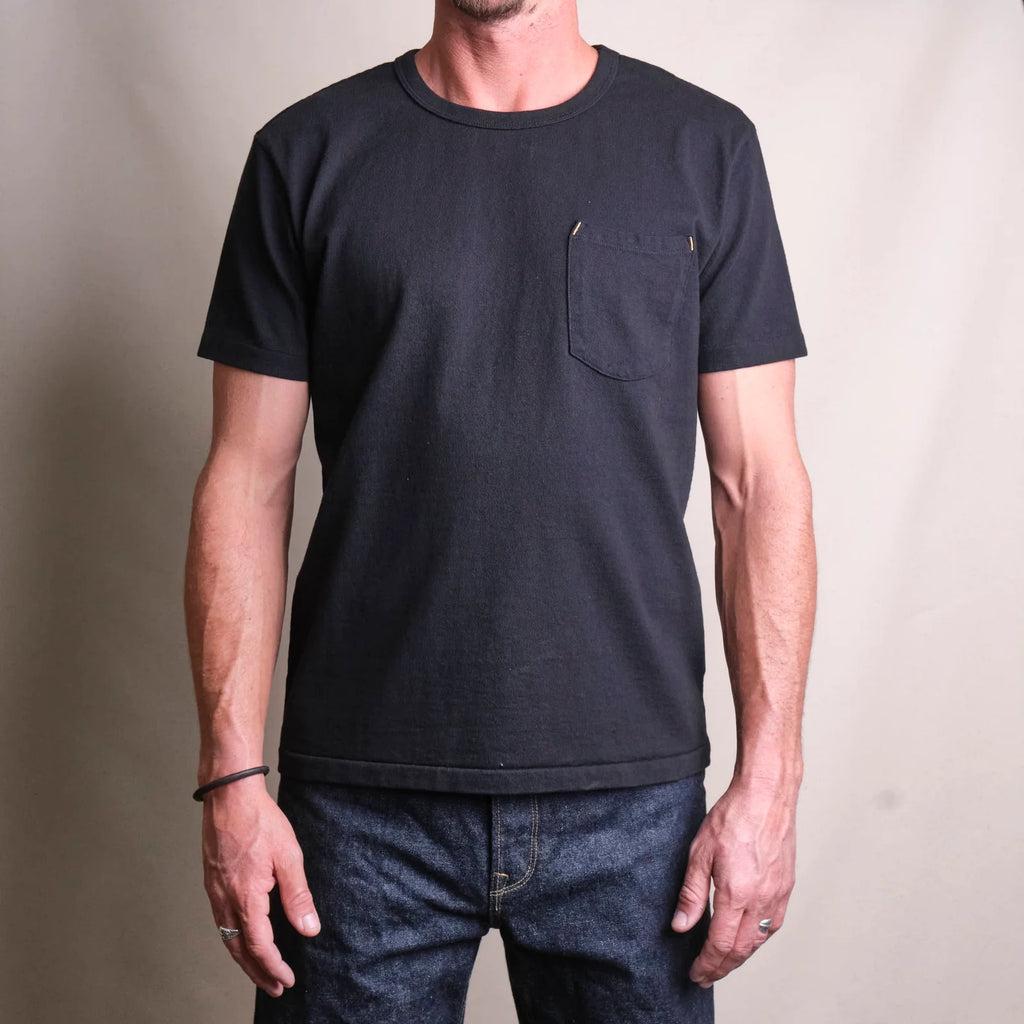 Freenote Cloth 13 Ounce Pocket T-Shirt Black