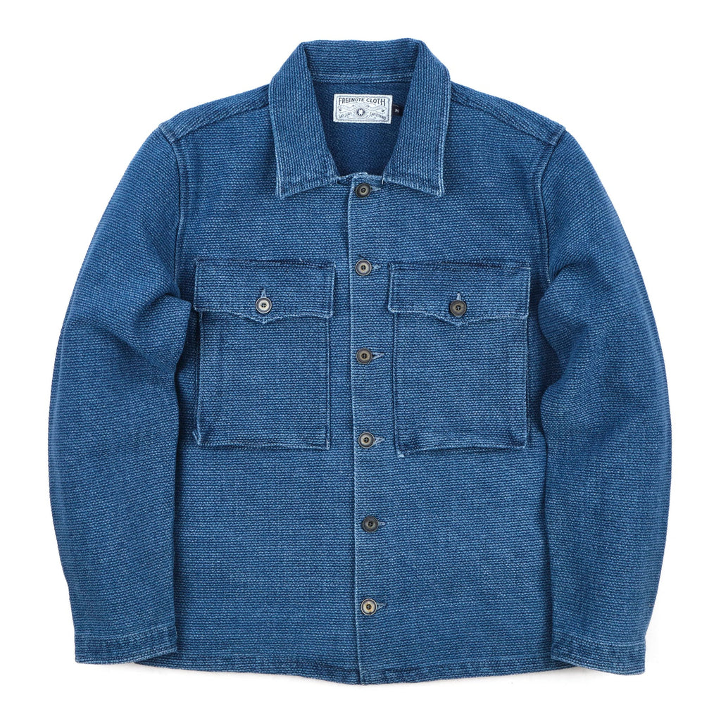 Freenote Cloth Midway Indigo Sashiko Two Year Wash