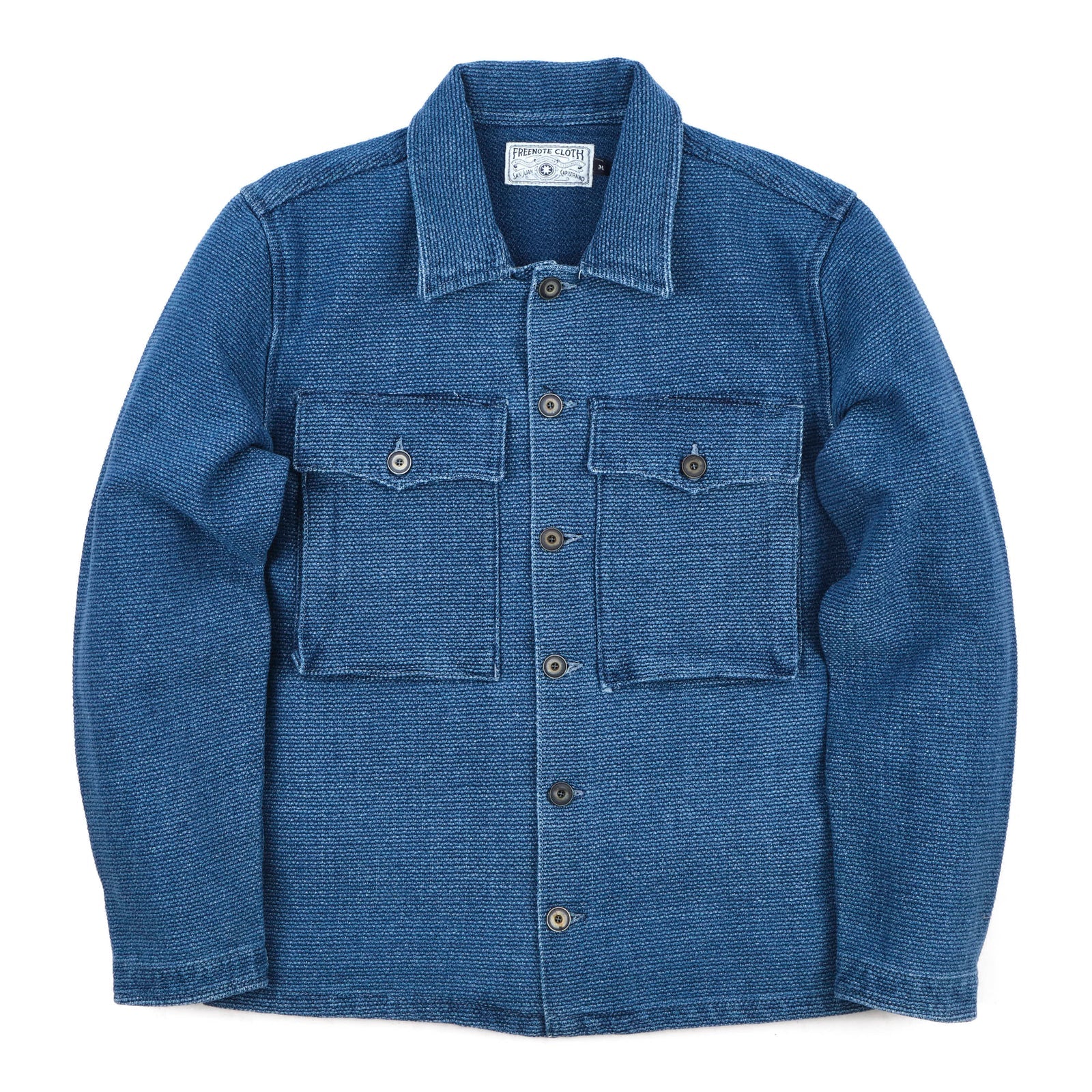 Freenote Cloth Midway Indigo Sashiko Two Year Wash