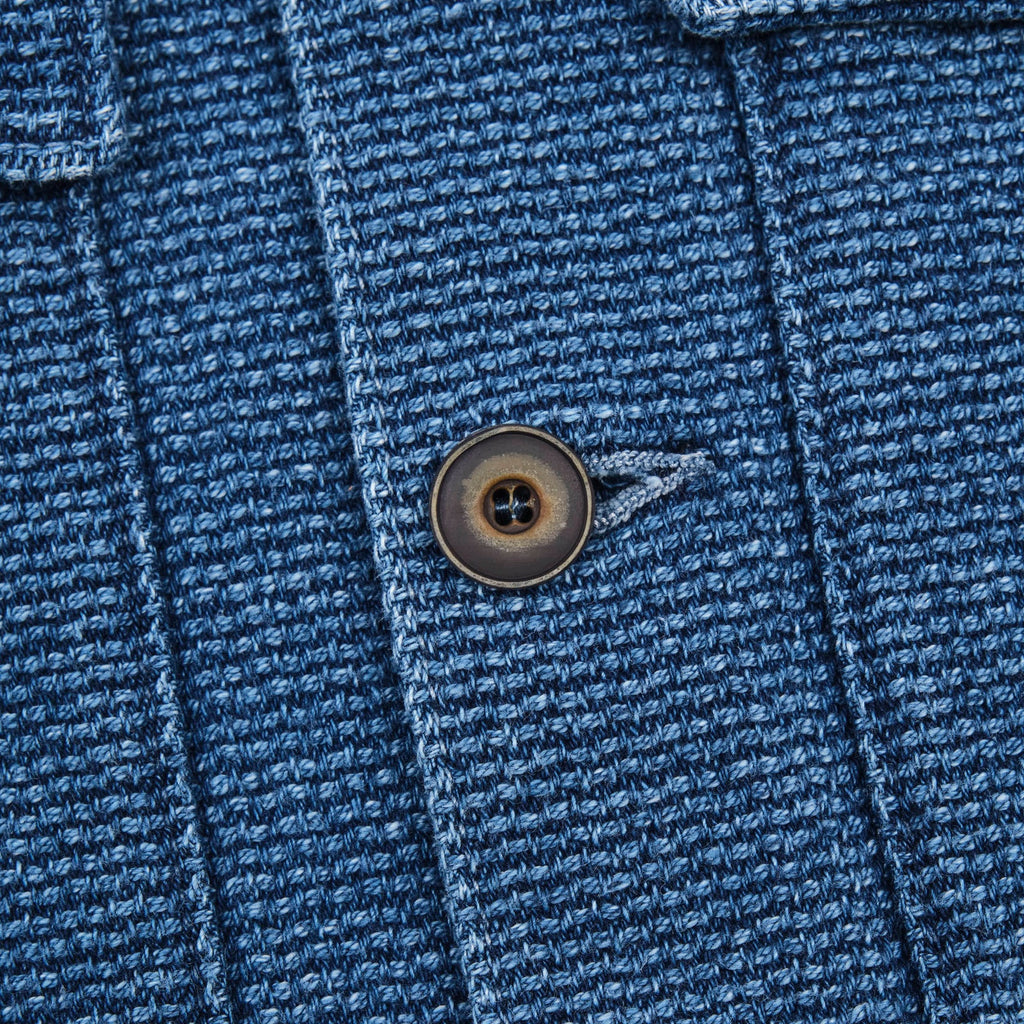 Freenote Cloth Midway Indigo Sashiko Two Year Wash