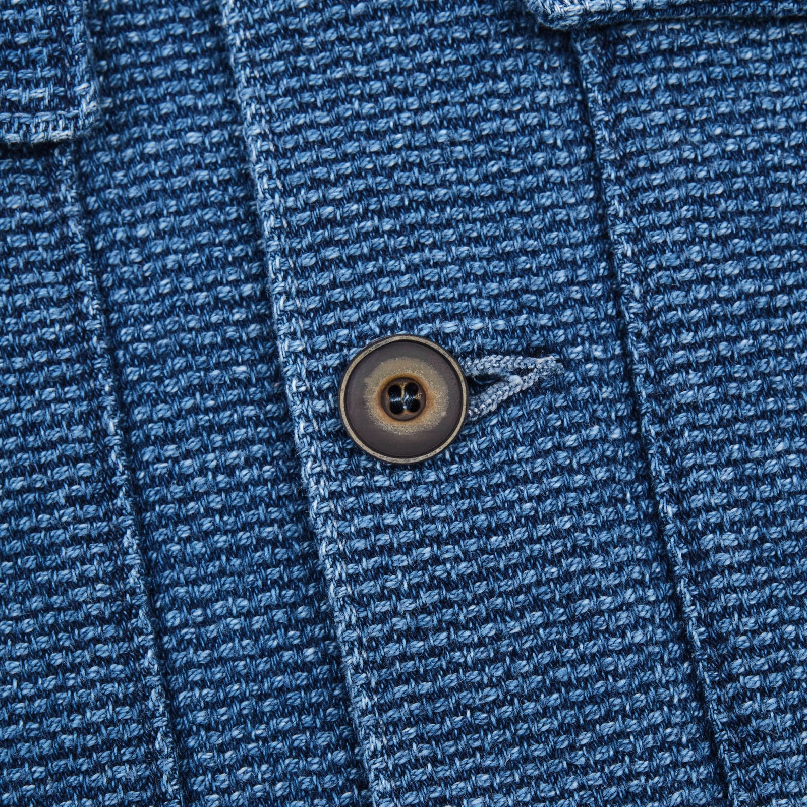 Freenote Cloth Midway Indigo Sashiko Two Year Wash