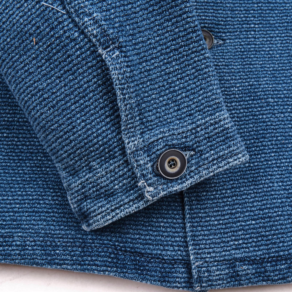 Freenote Cloth Midway Indigo Sashiko Two Year Wash