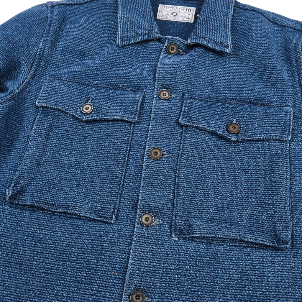 Freenote Cloth Midway Indigo Sashiko Two Year Wash
