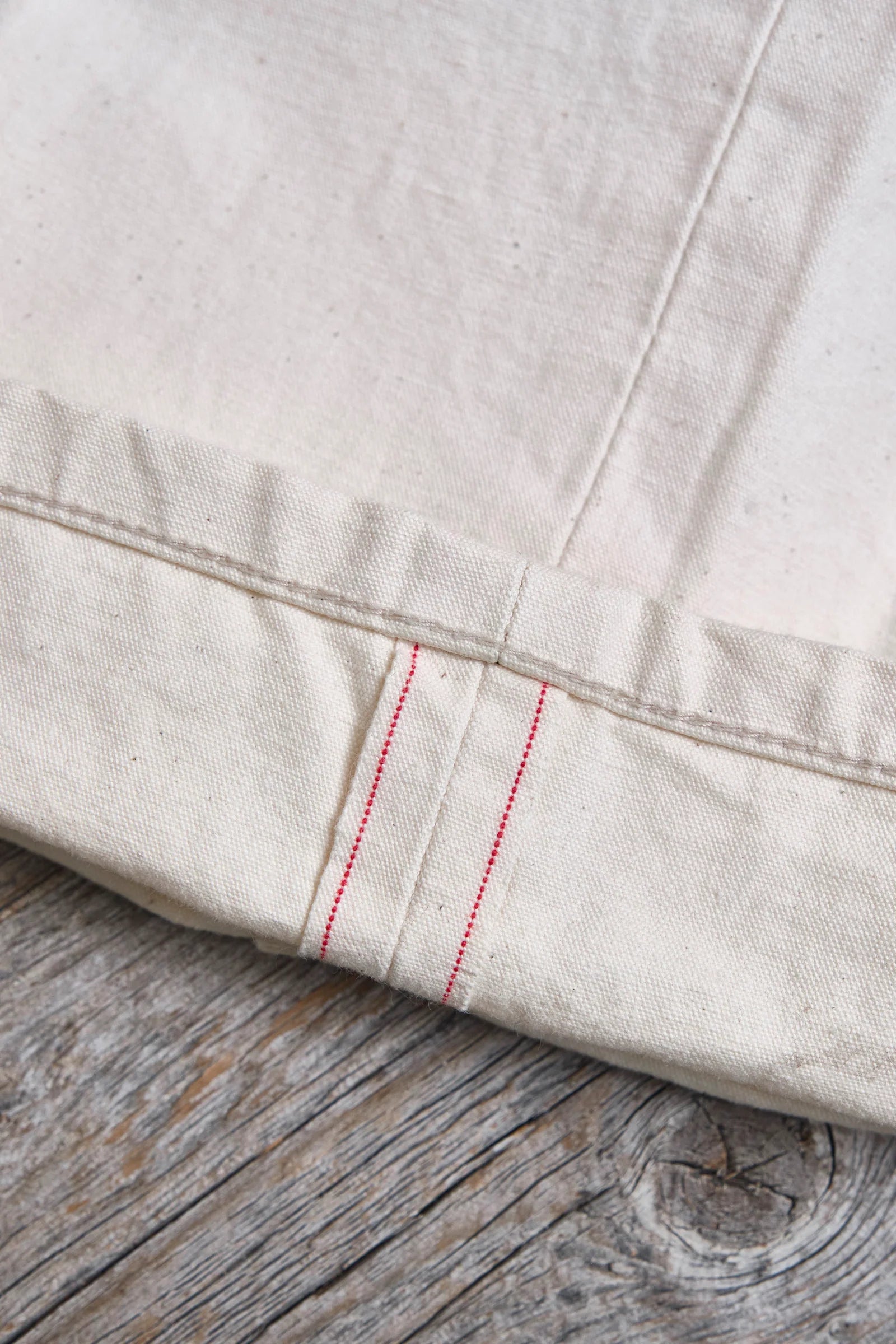 Freenote Cloth Modesto Buckleback 11 Ounce Natural Rinsed Canvas