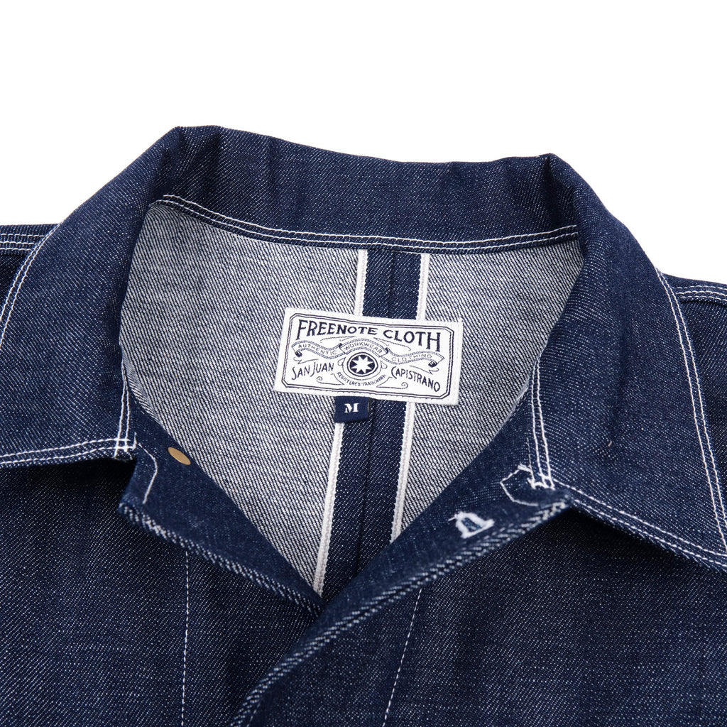 Freenote Cloth Modesto Jacket 11 Ounce Memphis Blue