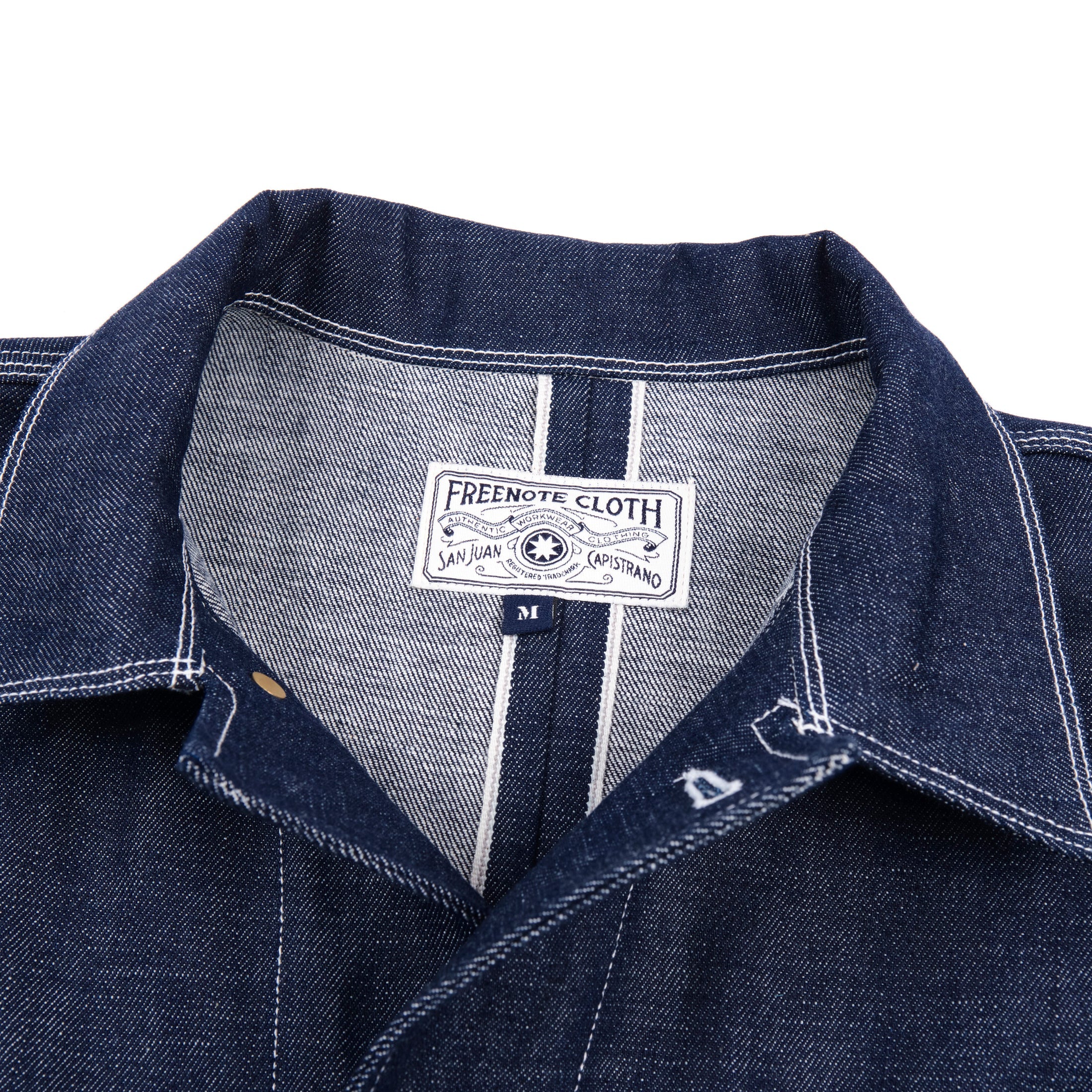 Freenote Cloth Modesto Jacket 11 Ounce Memphis Blue