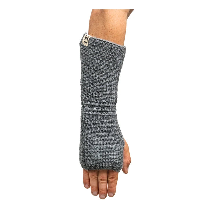 Heimat Textil Trench Glove - Virgin Wool Battleship Grey